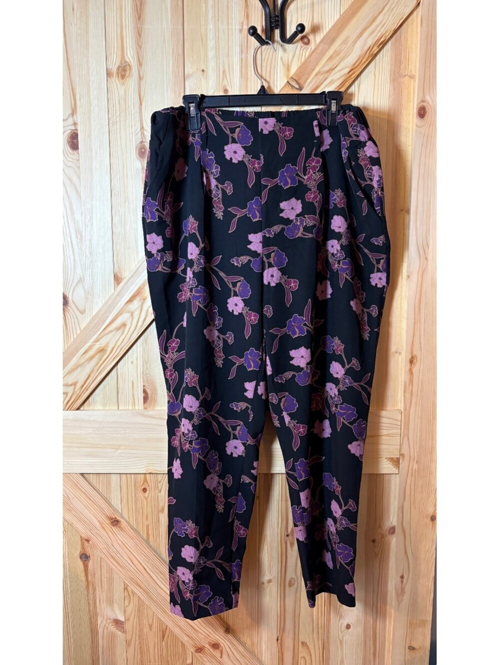 One Clothing Floral Print Dress Pants XL